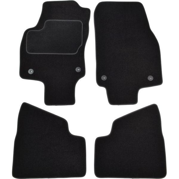 Set Covorase Auto Mocheta Fata + Spate Mammooth Opel Astra H 2004-2014 Negru MMT A041 OPL65 PRM 01